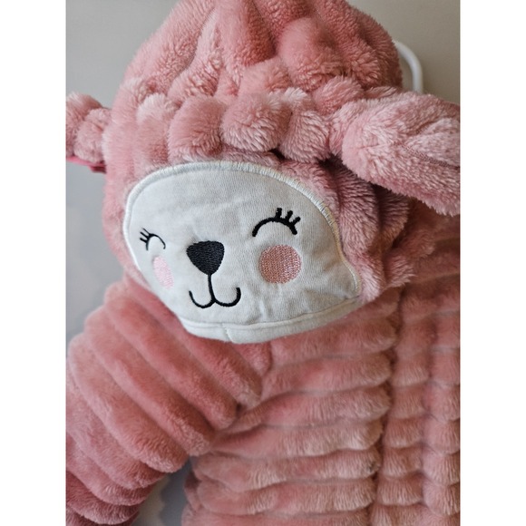 Adorable Koala Baby 1-Piece Pink Plush Hooded Pram Suit/Jumper-Size 18-24 Months - Picture 2 of 12